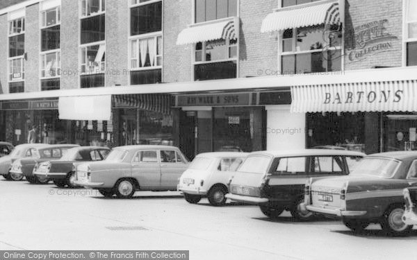 Photo of Pitsea, Broadway North Shops c.1965