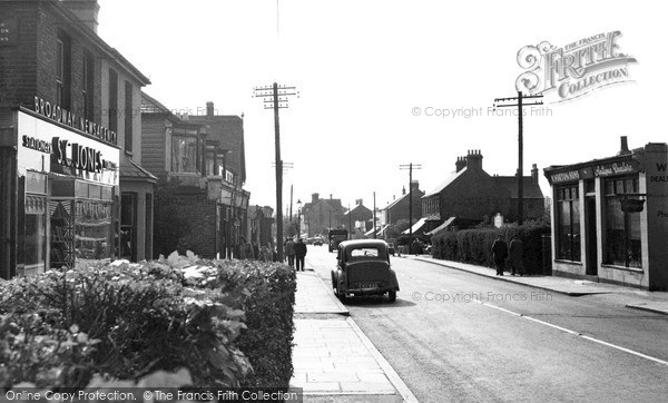 Photo of Pitsea, High Street c.1955
