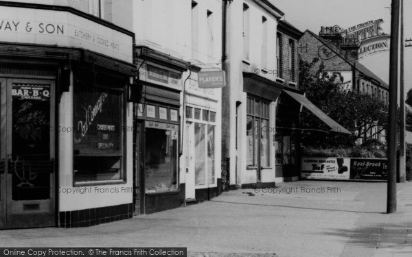 Photo of Pitsea, High Street Shops c.1965