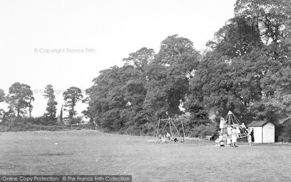 Photo of Pitsea, Recreation Ground c.1955