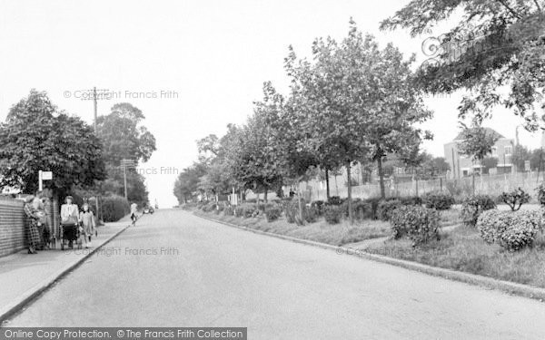 Photo of Pitsea, Rectory Road c.1955