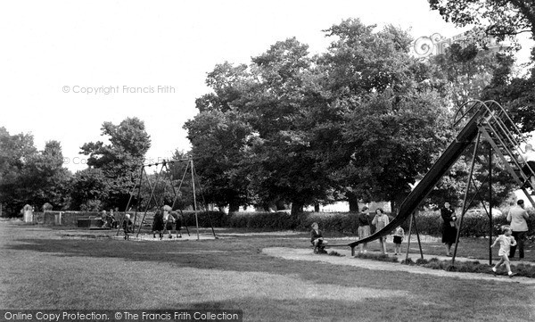 Photo of Pitsea, The Recreation Ground c.1955