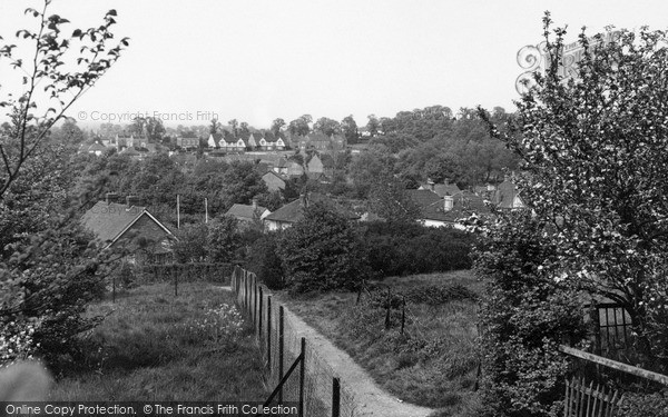 Photo of Pitsea, View From Church c.1955