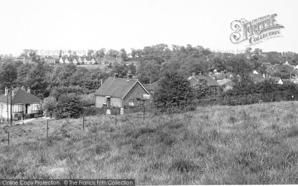 Photo of Pitsea, View From The Church c.1955