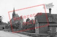 Church And Village Hall c.1955, Plaistow