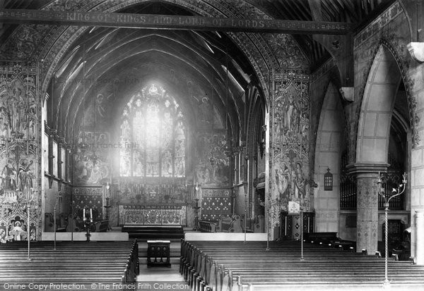 Photo of Plaistow, Church Interior 1899
