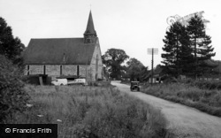 Holy Trinity Church c.1955, Plaistow