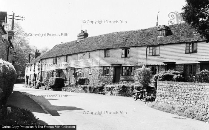 Photo of Plaxtol, Church Row c.1960