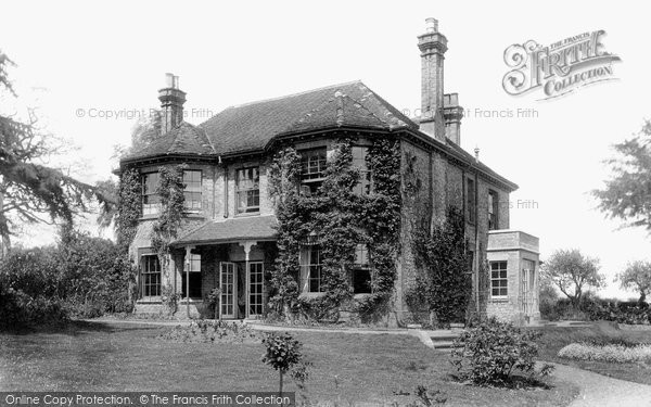 Photo of Plaxtol, Rectory 1901