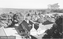View From The Church Tower c.1960, Plaxtol