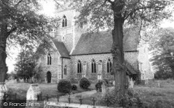 Holy Trinity Church c.1960, Pleshey