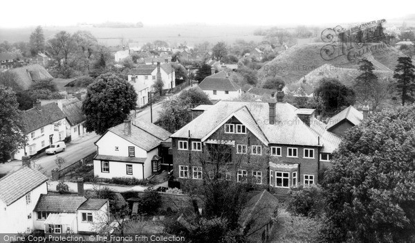 Photo of Pleshey, View From The Church Tower c.1965