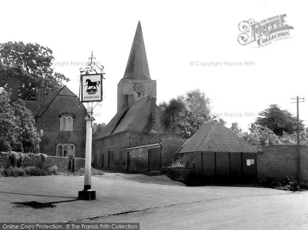 Photo of Pluckley, St Nicholas' Church c.1955