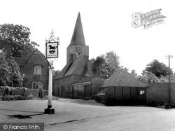 St Nicholas' Church c.1955, Pluckley