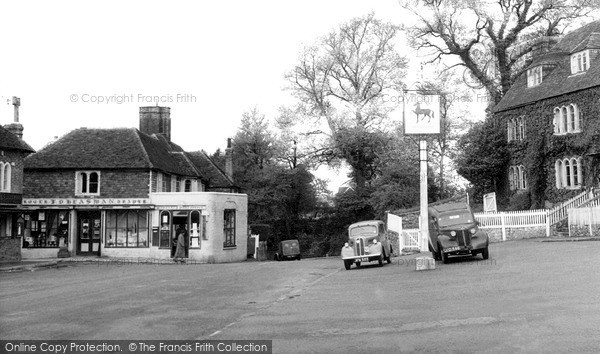 Photo of Pluckley, The Square c.1950