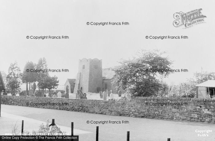 Photo of Plumpton, The Church c.1955