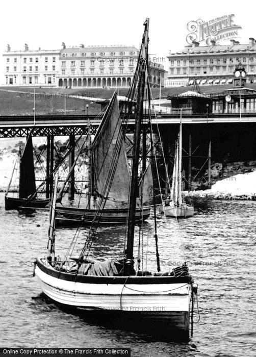 Photo of Plymouth, A Fishing Boat 1889