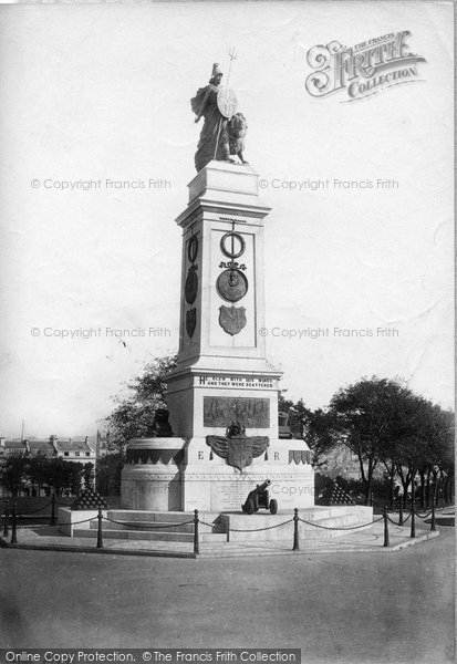 Photo of Plymouth, Armada Memorial 1892