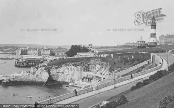 Photo of Plymouth, Bathing Cove, The Hoe 1924