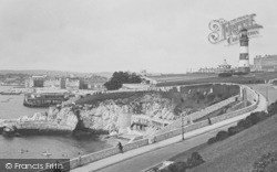 Bathing Cove, The Hoe 1924, Plymouth