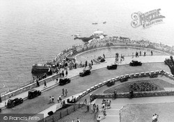 Bathing Pool From The Lighthouse c.1950, Plymouth