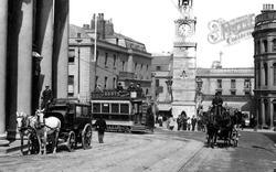 Carriage And Tram 1900, Plymouth