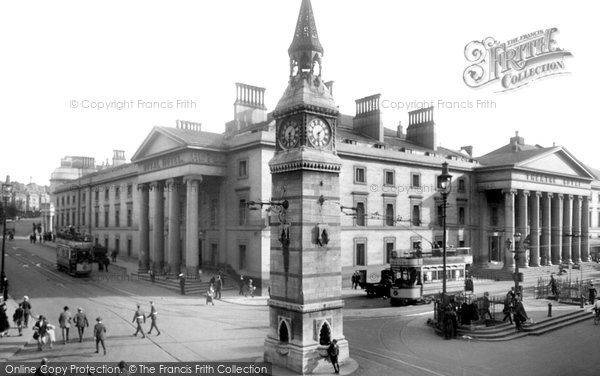 Photo of Plymouth, Clock Tower 1924