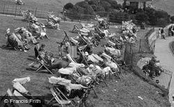 Deck Chairs On The Hoe 1934, Plymouth