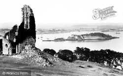 Drake's Island From Mount Edgcumbe 1890, Plymouth