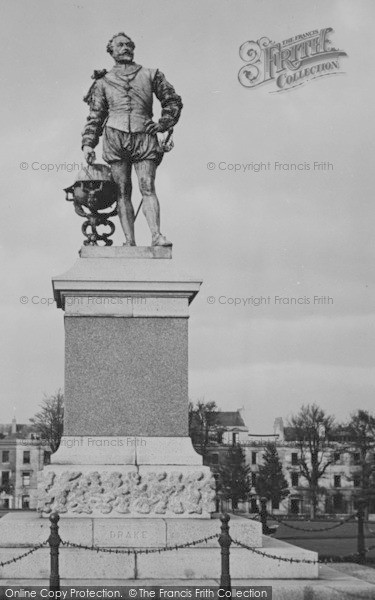 Photo of Plymouth, Drake's Memorial c.1950