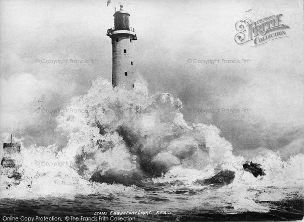 Photo of Plymouth, Eddystone Lighthouse 1890