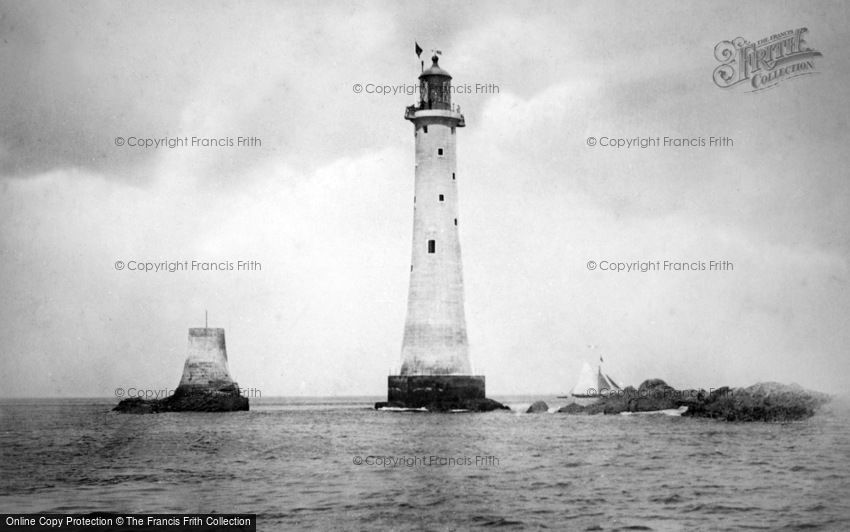 Plymouth, Eddystone Lighthouse c1890