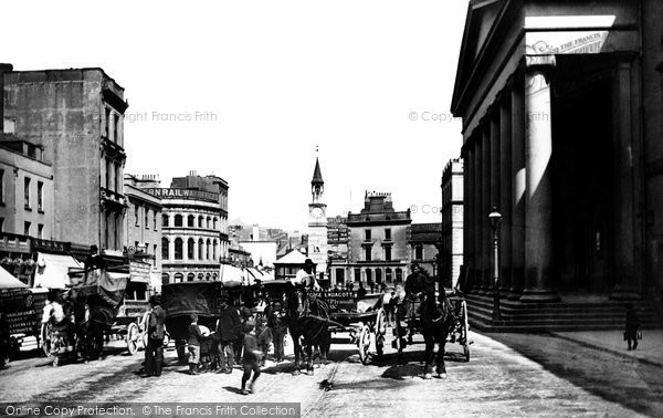 Photo of Plymouth, George Street 1889