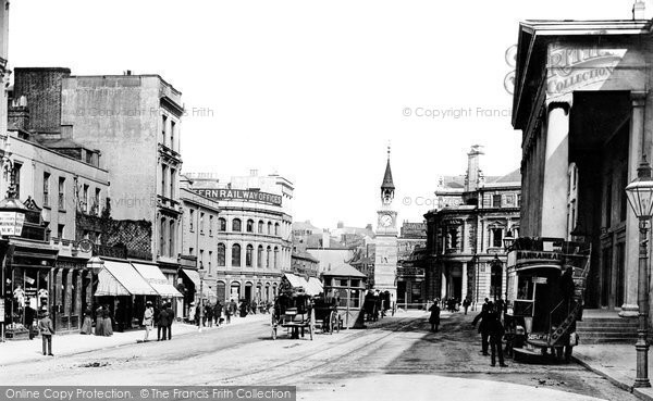 Photo of Plymouth, George Street 1892