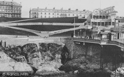 Grand Hotel From Pier 1892, Plymouth