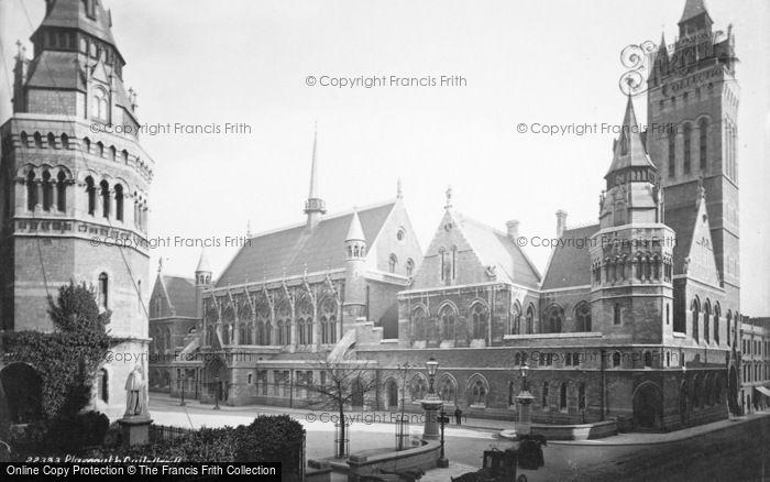 Photo of Plymouth, Guildhall 1889