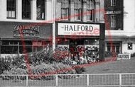 Halford's, Royal Parade c.1955, Plymouth