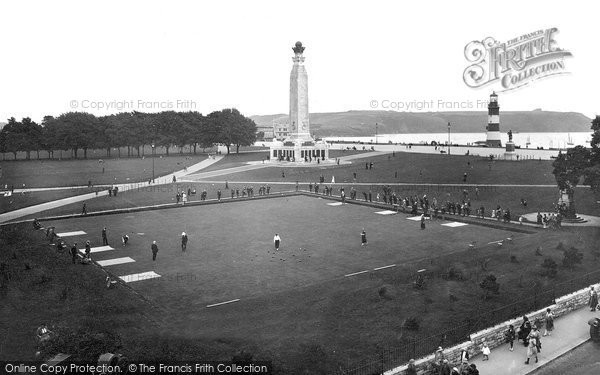 Photo of Plymouth, Hoe, Drakes Bowling Green 1924