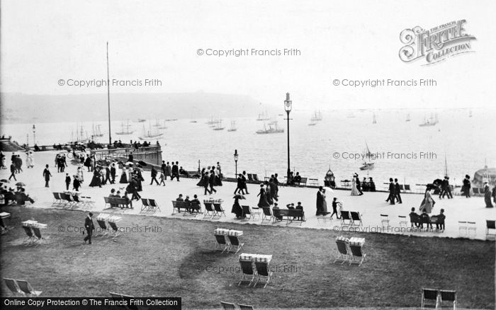 Photo of Plymouth, Hoe, Promenade And Sound 1907