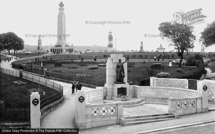 Photo of Plymouth, Hoe, War Memorials 1924