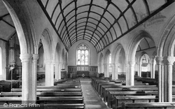 Maker Church Interior 1890, Plymouth