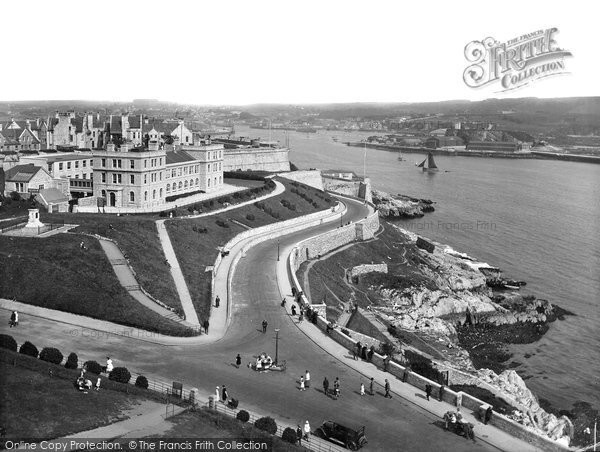 Photo of Plymouth, Marine Laboratory From Smeaton's Tower 1925