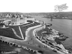 Marine Laboratory From Smeaton's Tower 1925, Plymouth
