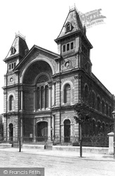 Mutley Baptist Chapel 1890, Plymouth