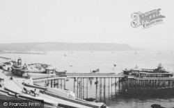 Pier From North West 1889, Plymouth