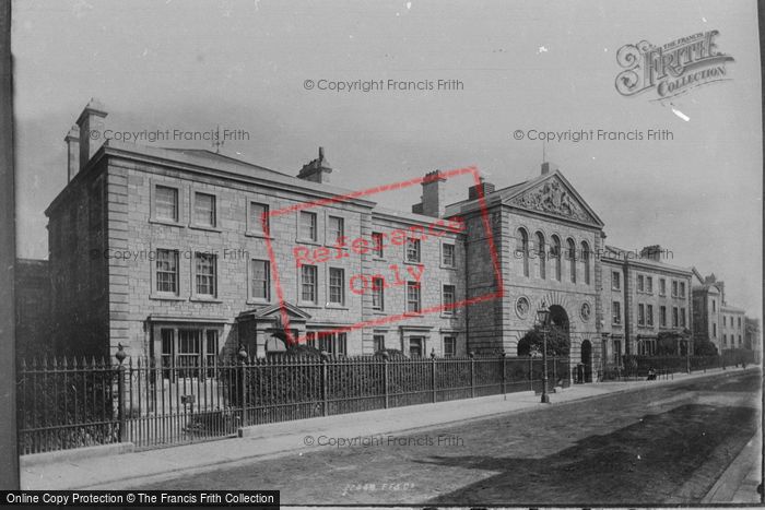 Photo of Plymouth, Royal Marine Barracks, Stonehouse 1890