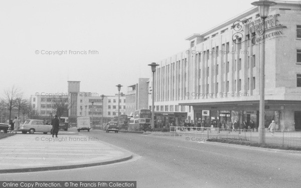 Photo of Plymouth, Royal Parade c.1960