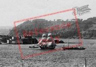 Ship In Full Sail 1892, Plymouth