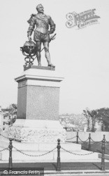 Sir Francis Drake's Statue c.1955, Plymouth