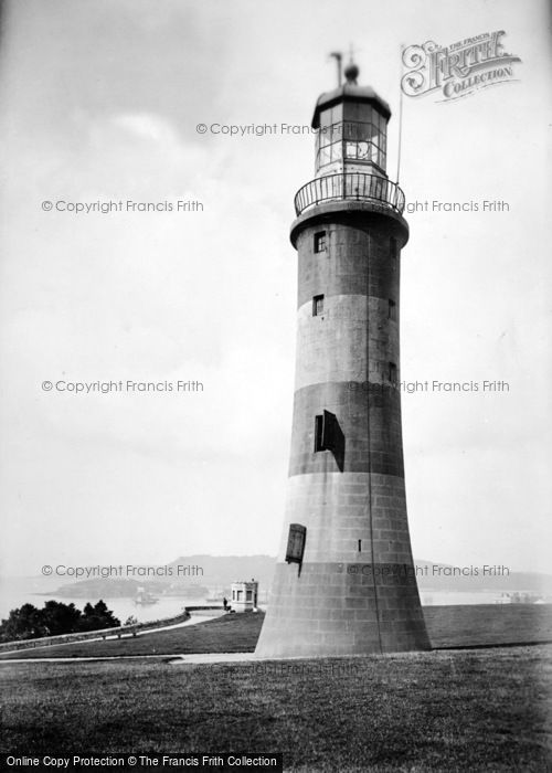Photo of Plymouth, Smeaton's Lighthouse 1890